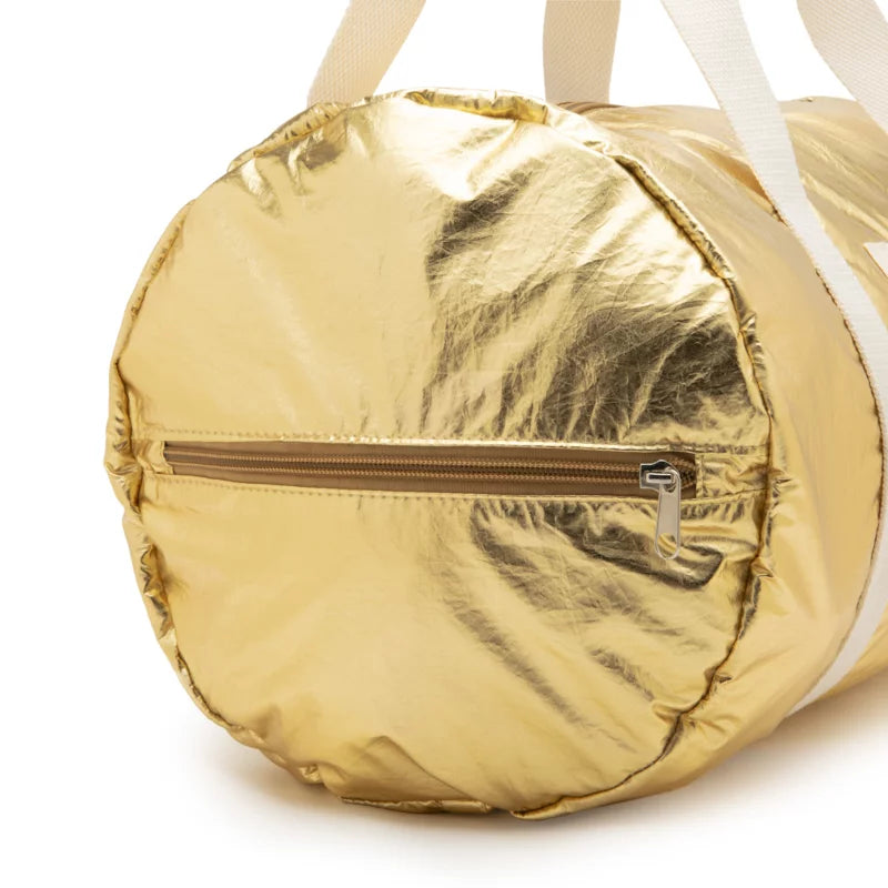 Metallic Bowling Bag- Gold