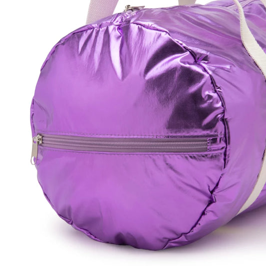 Metallic Bowling Bag- Lilac