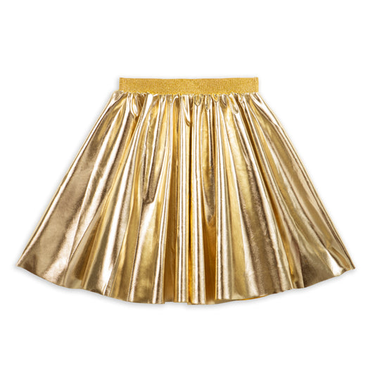 The Swirling Funky Skirts- Gold