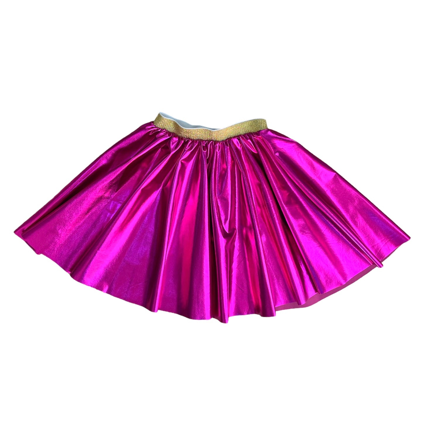 The Swirling Funky Skirts- Metallic Pink