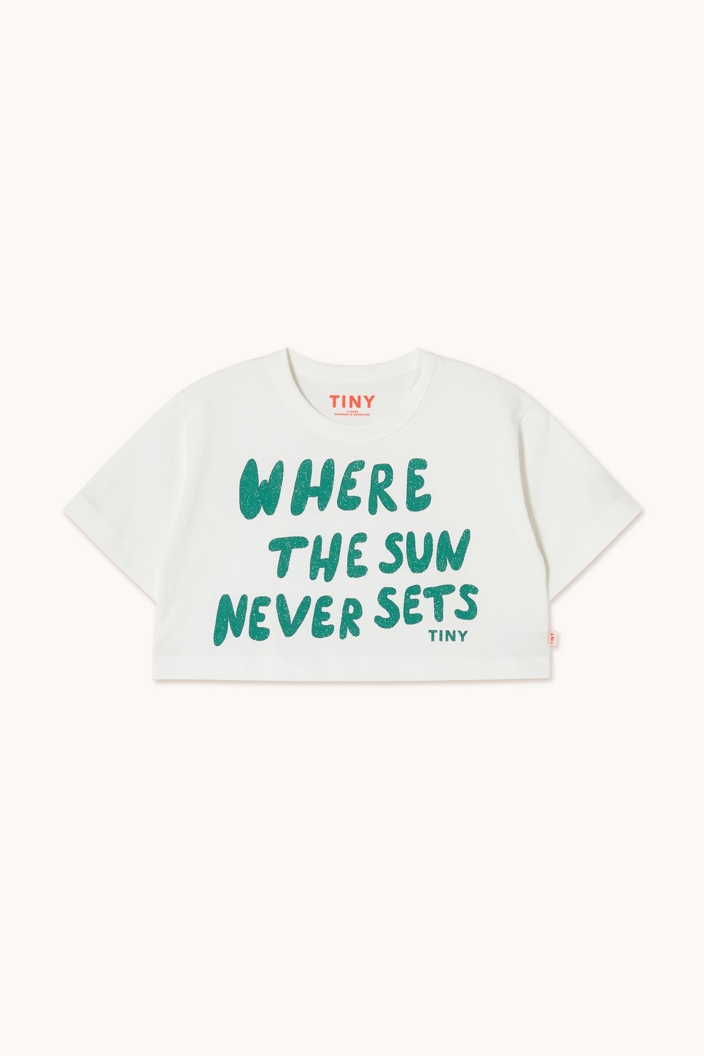 Sun Graphic Crop Tee