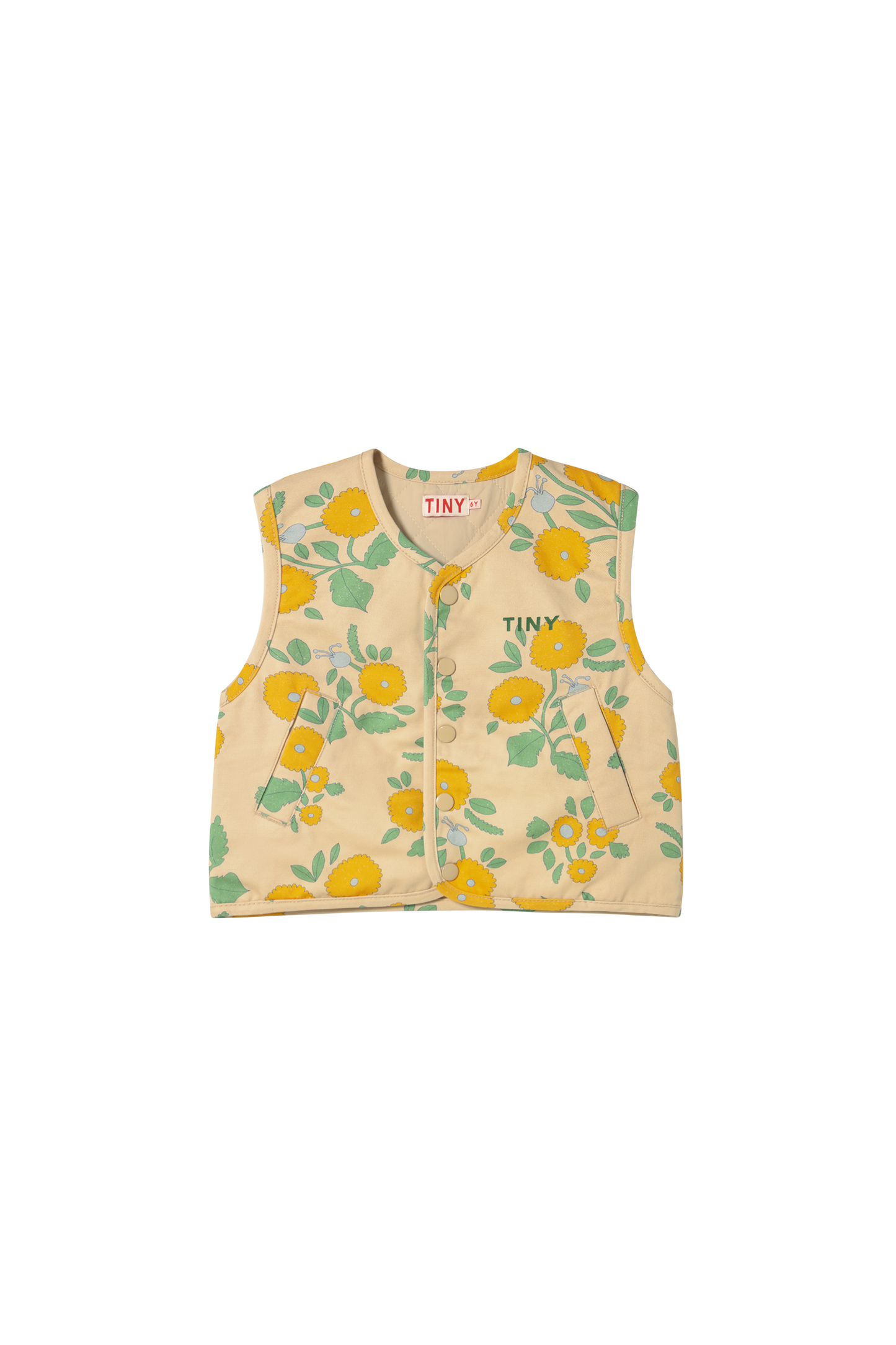 Padded Flower Vest