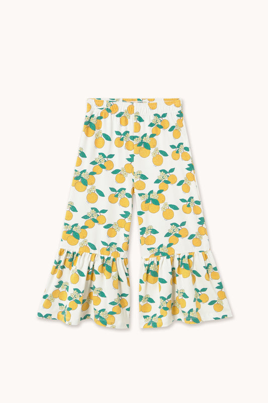 Orange Off White- Kids Pants