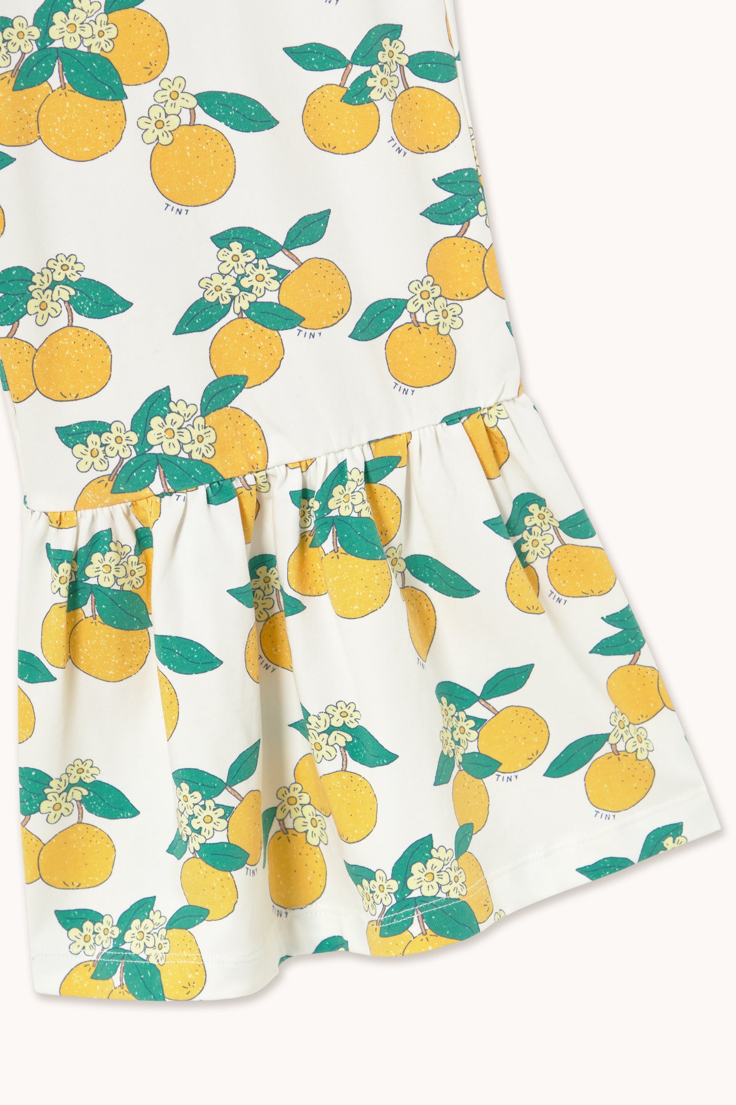 Orange Off White- Kids Pants