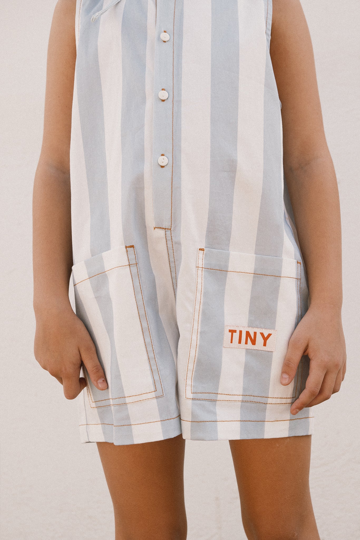 Stripes Twill Short| Onesie