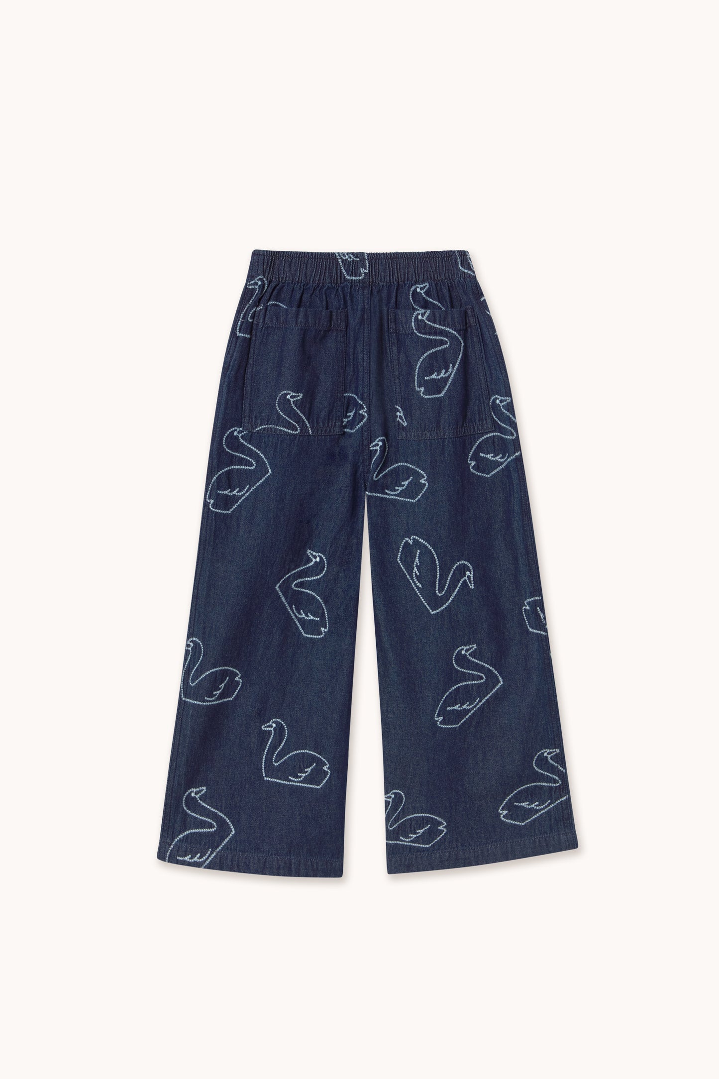 Big Swans Dark Wash Denim Pant| Kids Wear