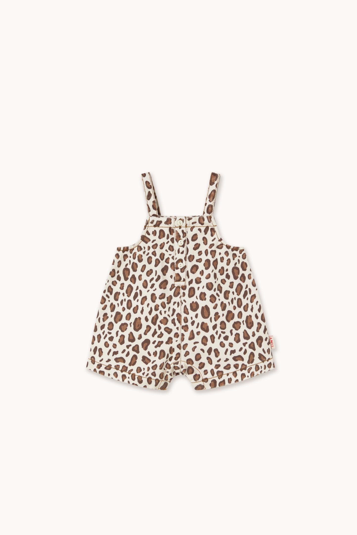 Animal Print Dungaree- Baby Onesie