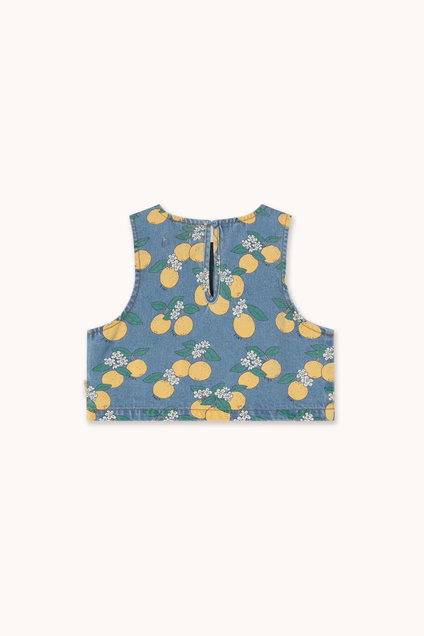 Orange Top Light Wash| Kids Wear