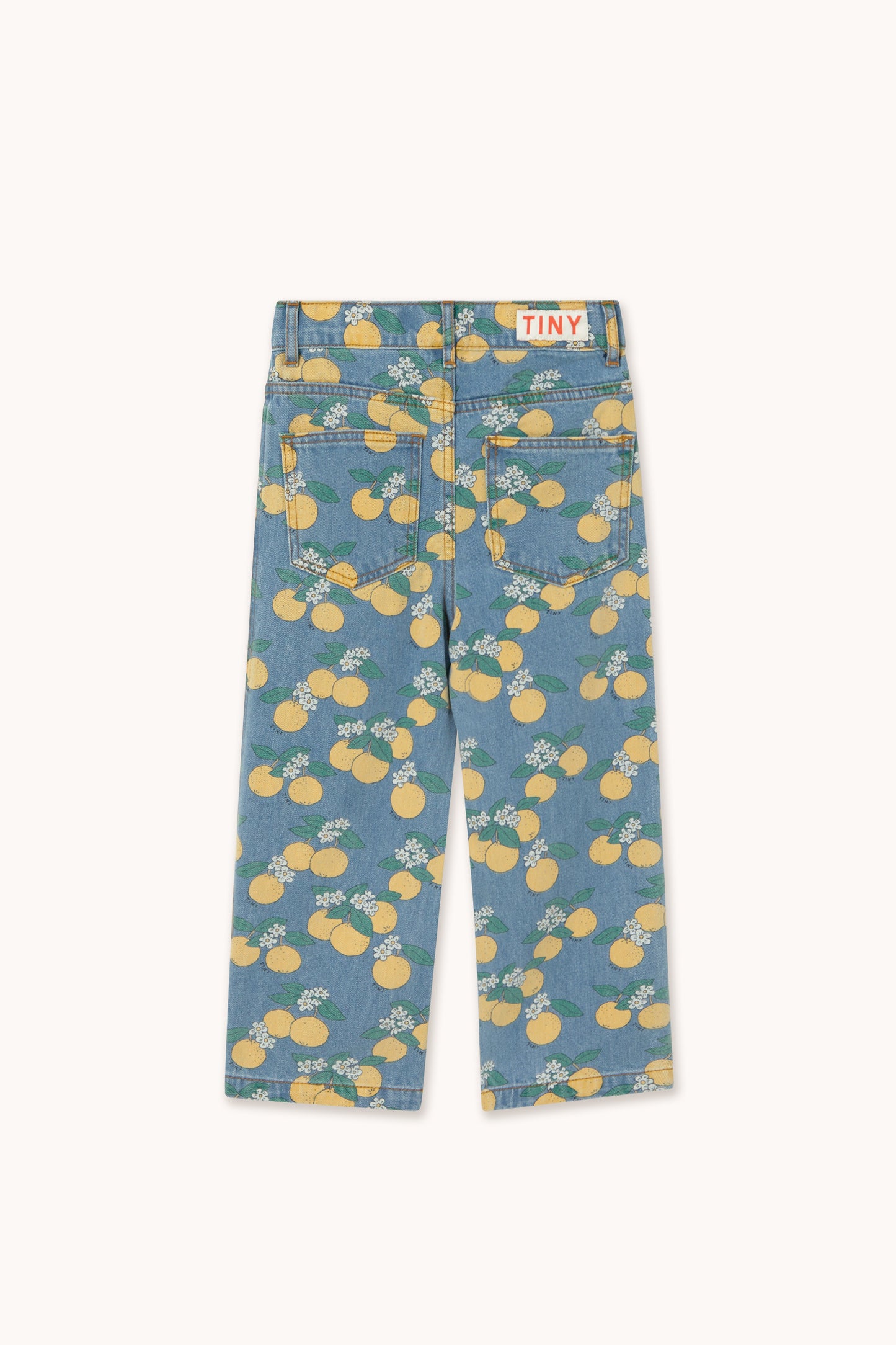 Orange Denim Jeans| Kids Wear