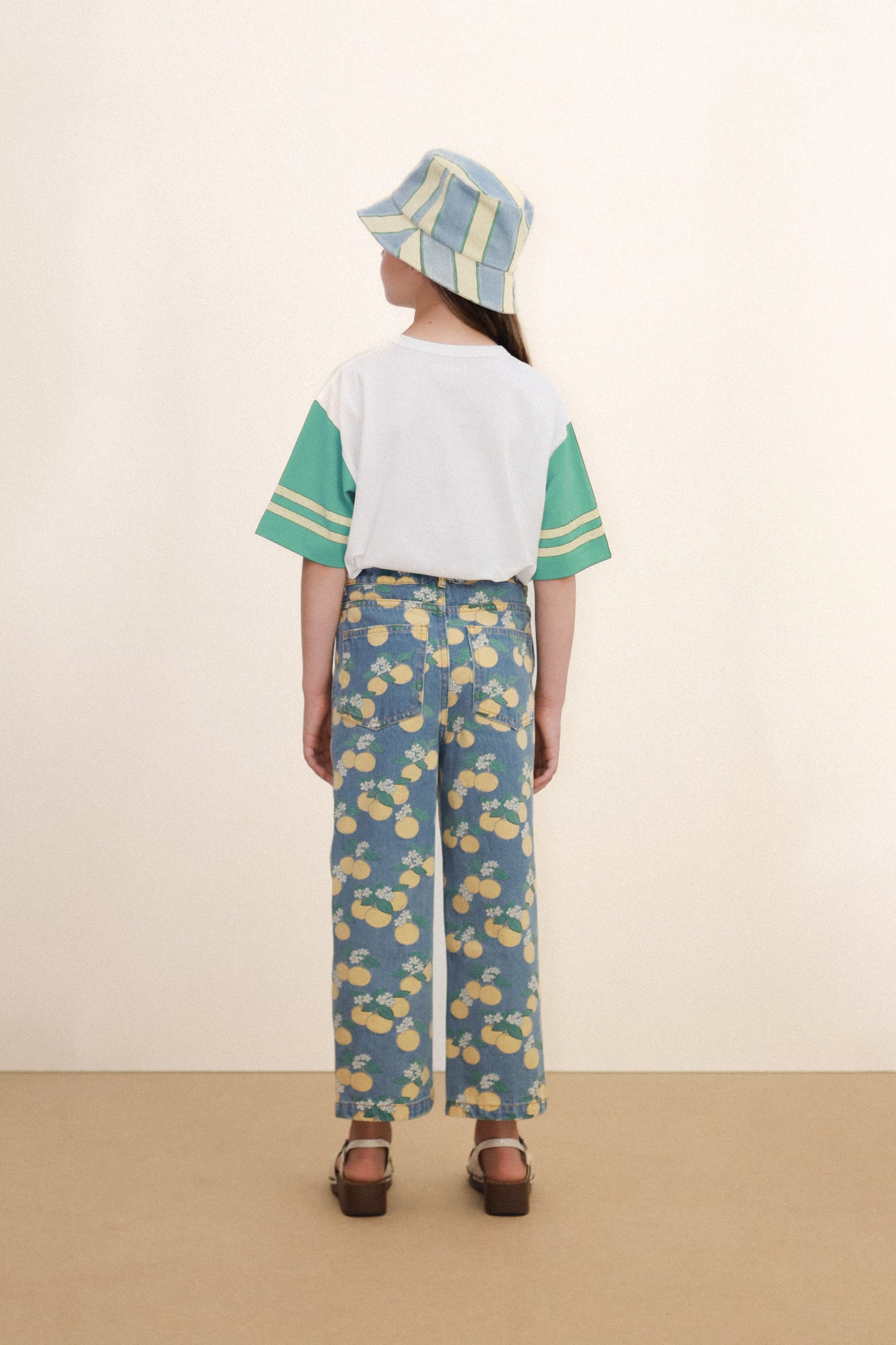 Orange Denim Jeans| Kids Wear