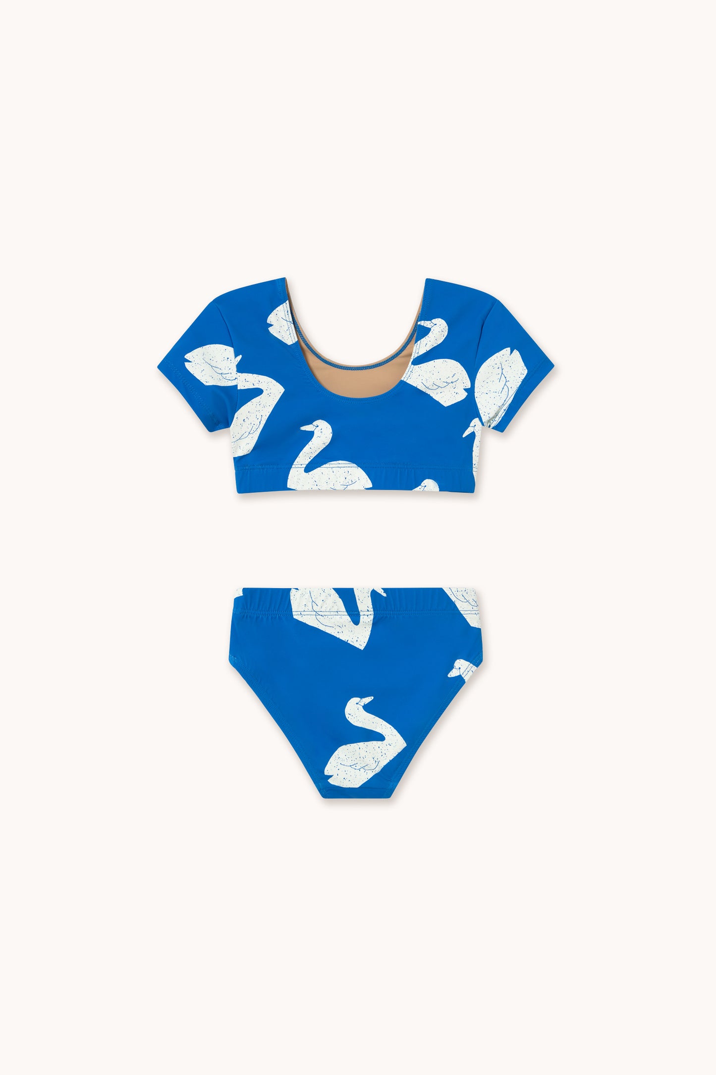 Big Swans Swim Set Blue