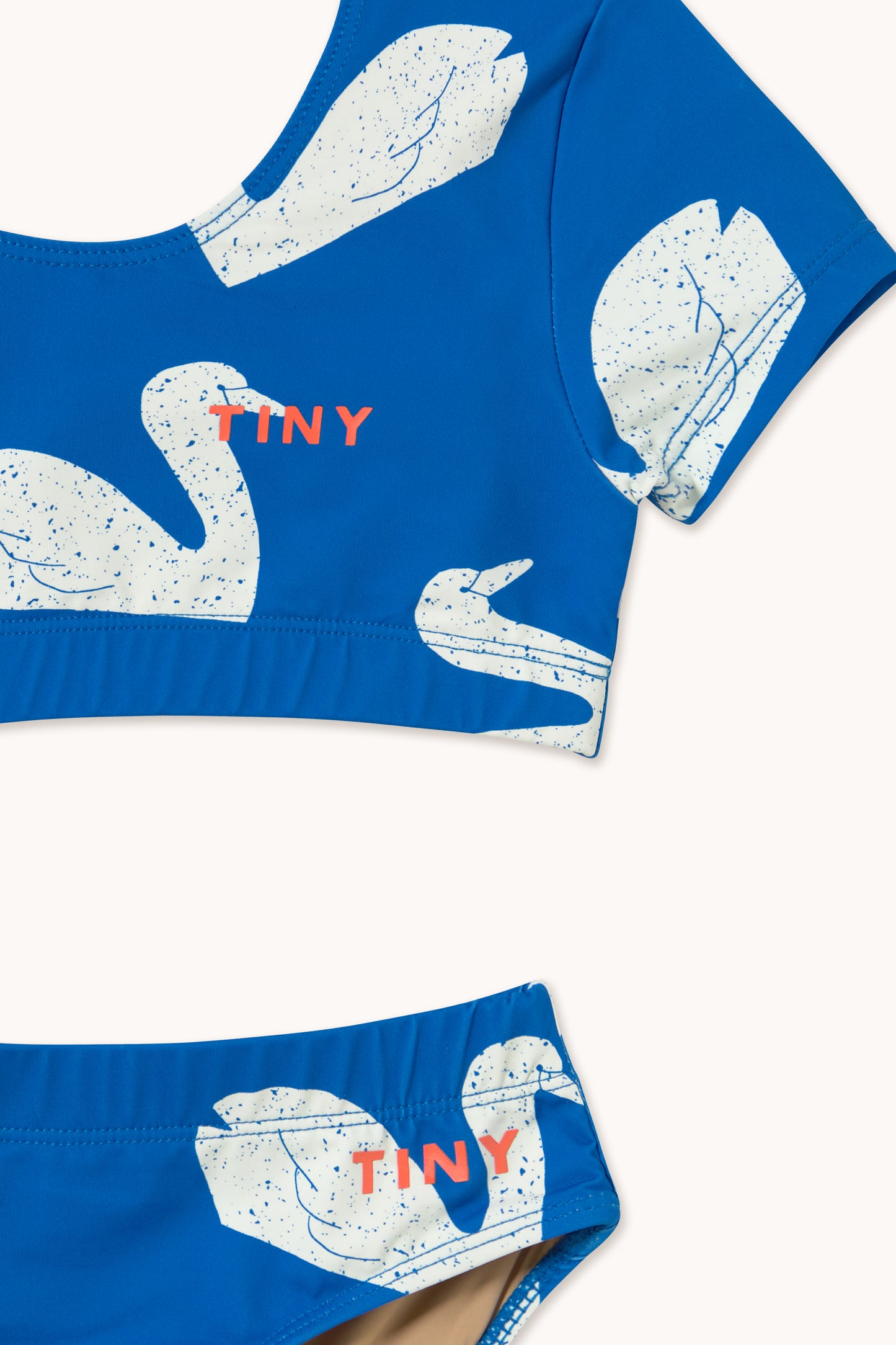 Big Swans Swim Set Blue