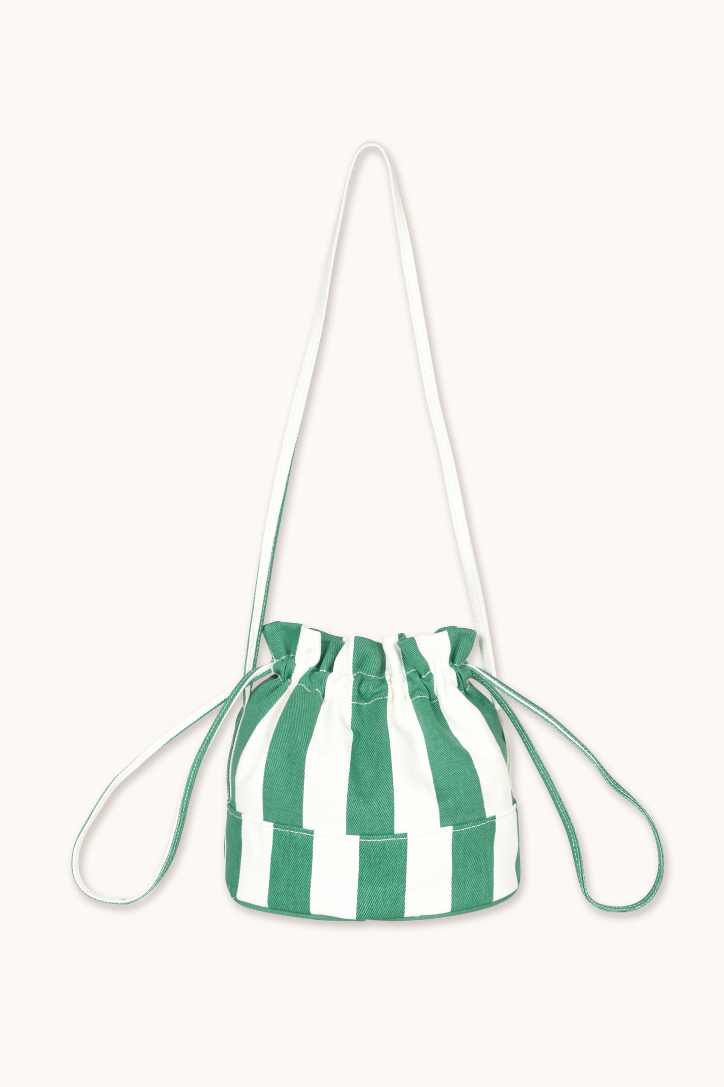 Striped Bucket Bag- Girl Cross Body Bag