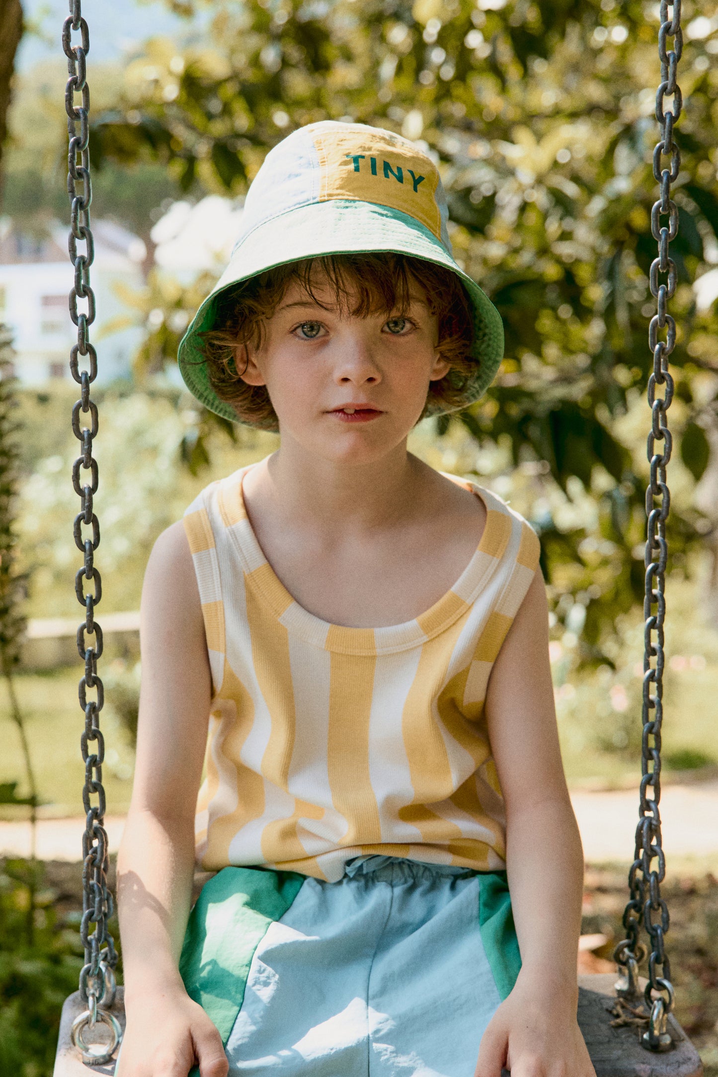 Kids Bucket Hat- Color Block