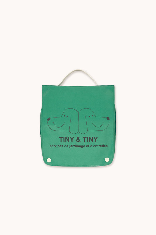 Tiny & Tiny- Green Toddler Backpack
