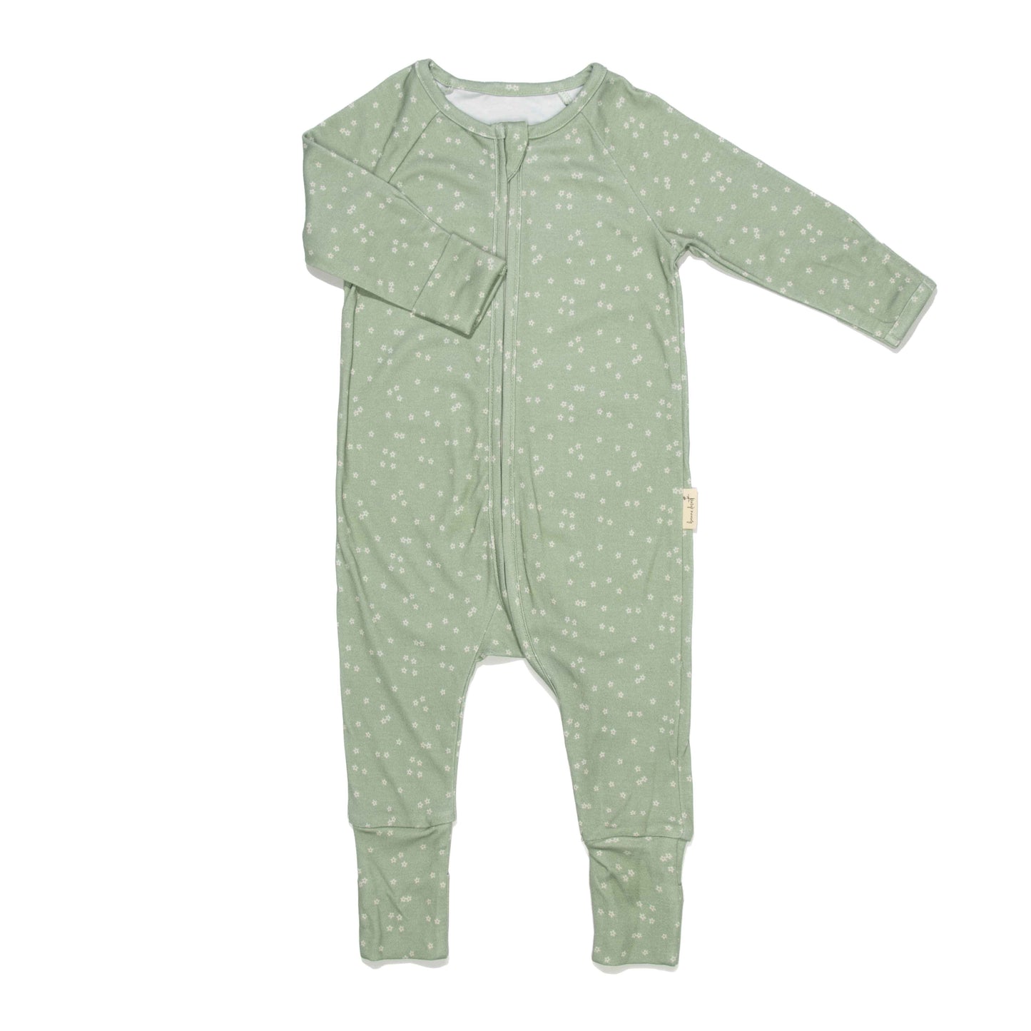 Sage Daisies- Sleepsuit