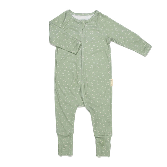 Sage Daisies- Sleepsuit