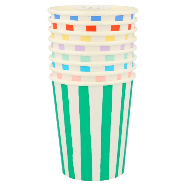 Mixed Stripes Cup