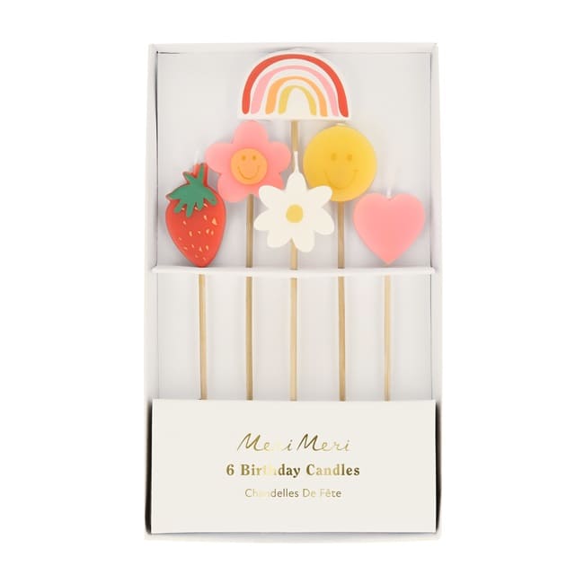 Happy Face Icon Candles