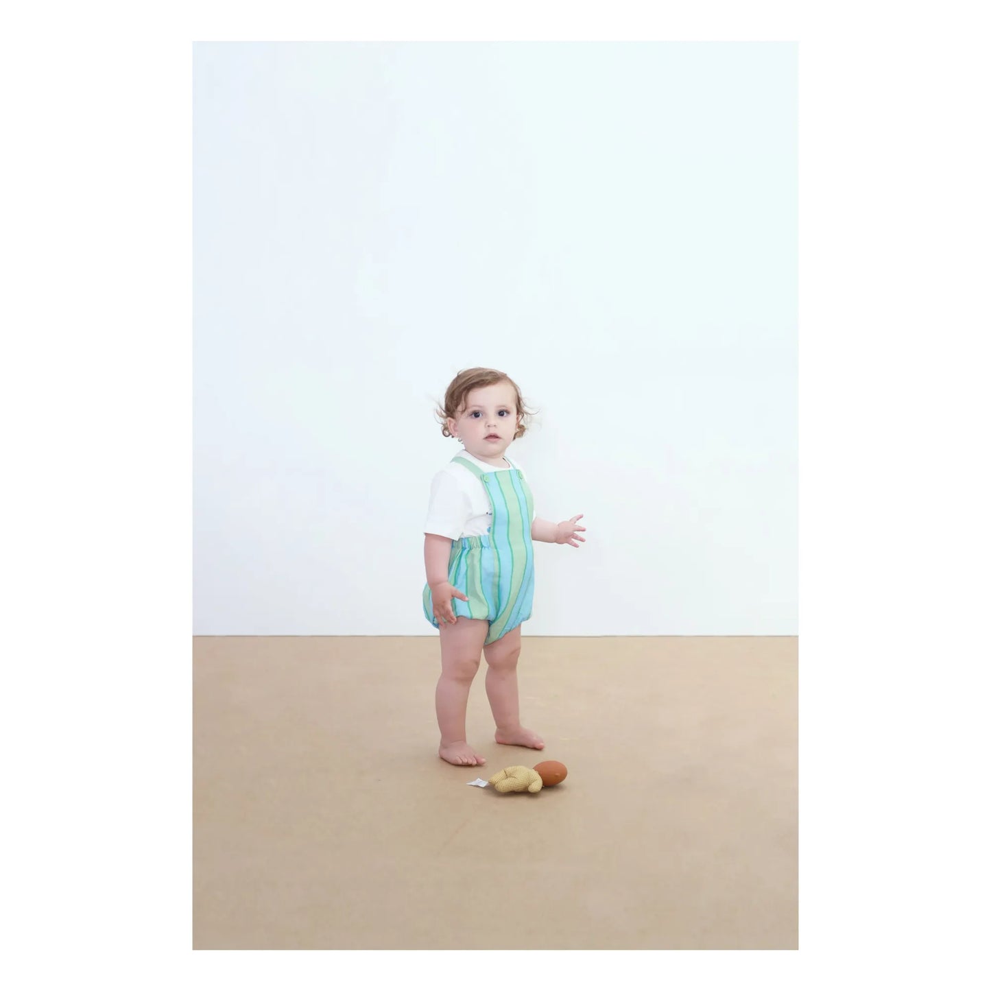 Retro Stripe Body- Baby One Piece