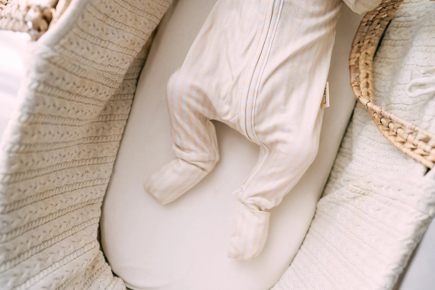 Sunny Stripe- Sleepsuit