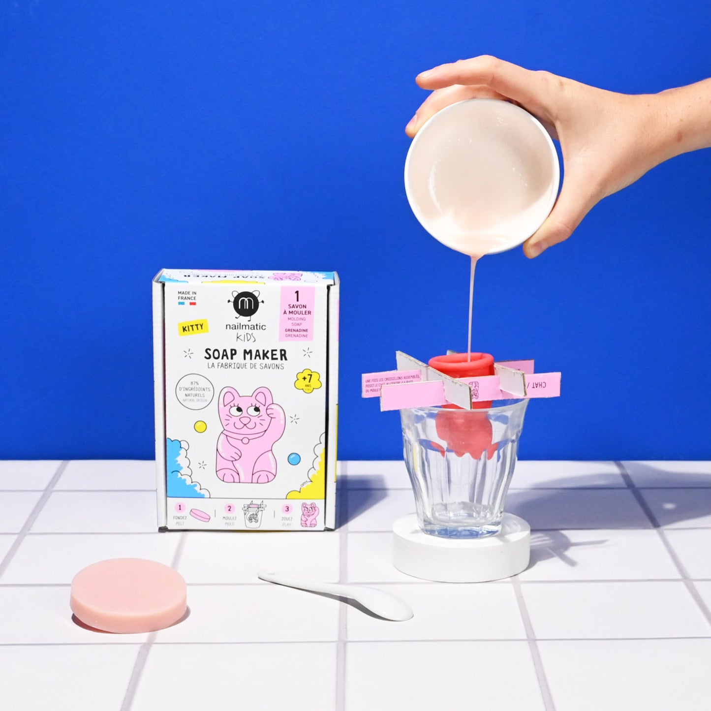 Kitty Soap Maker- DIY Kit for Kids
