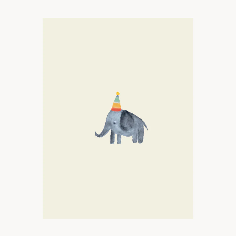 Elephant- Greeting Card