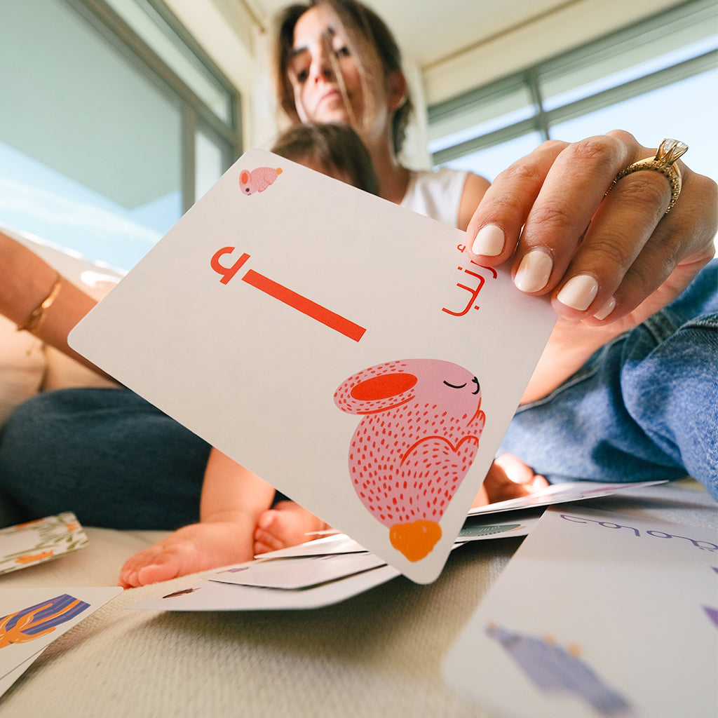 Alphabet- Flash Cards (Lebanese Phonetic)