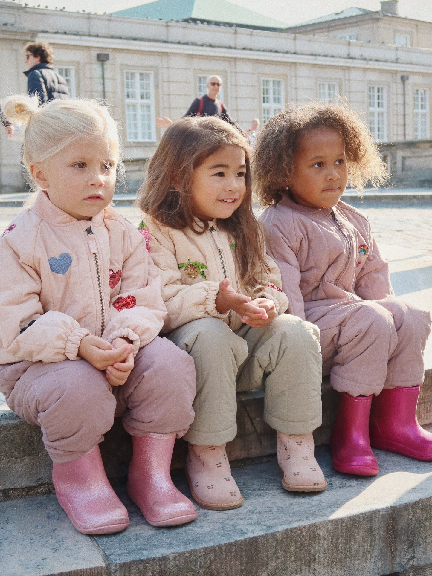 Bomber Jacket- Cameo Rose