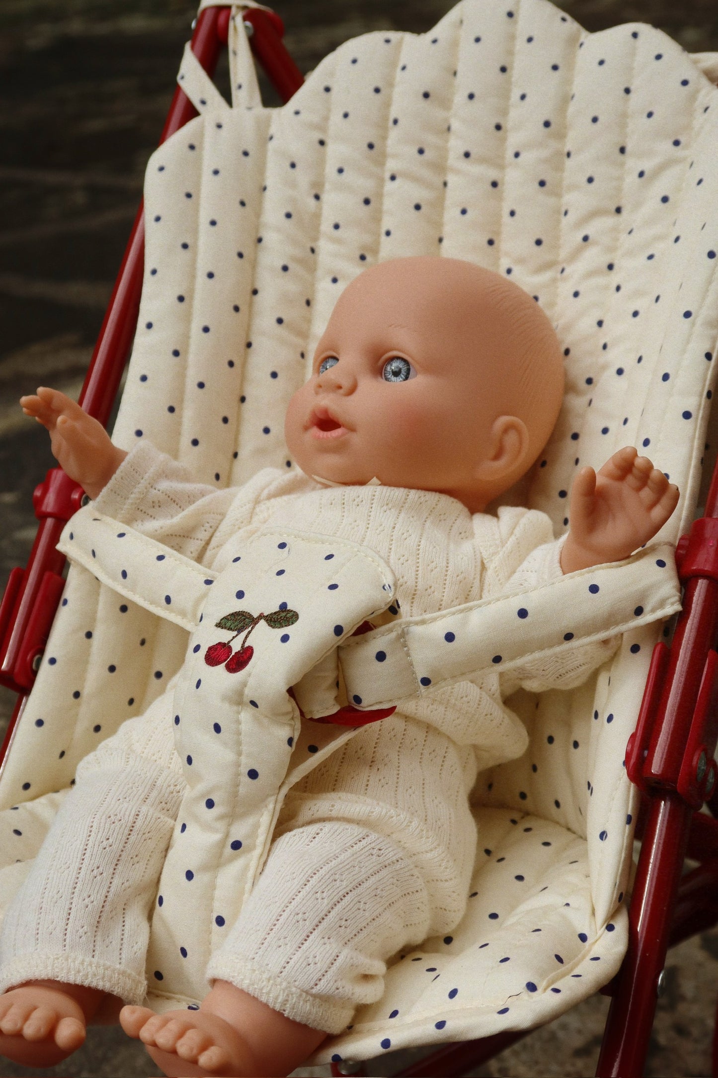Doll Stroller- Estate Dot