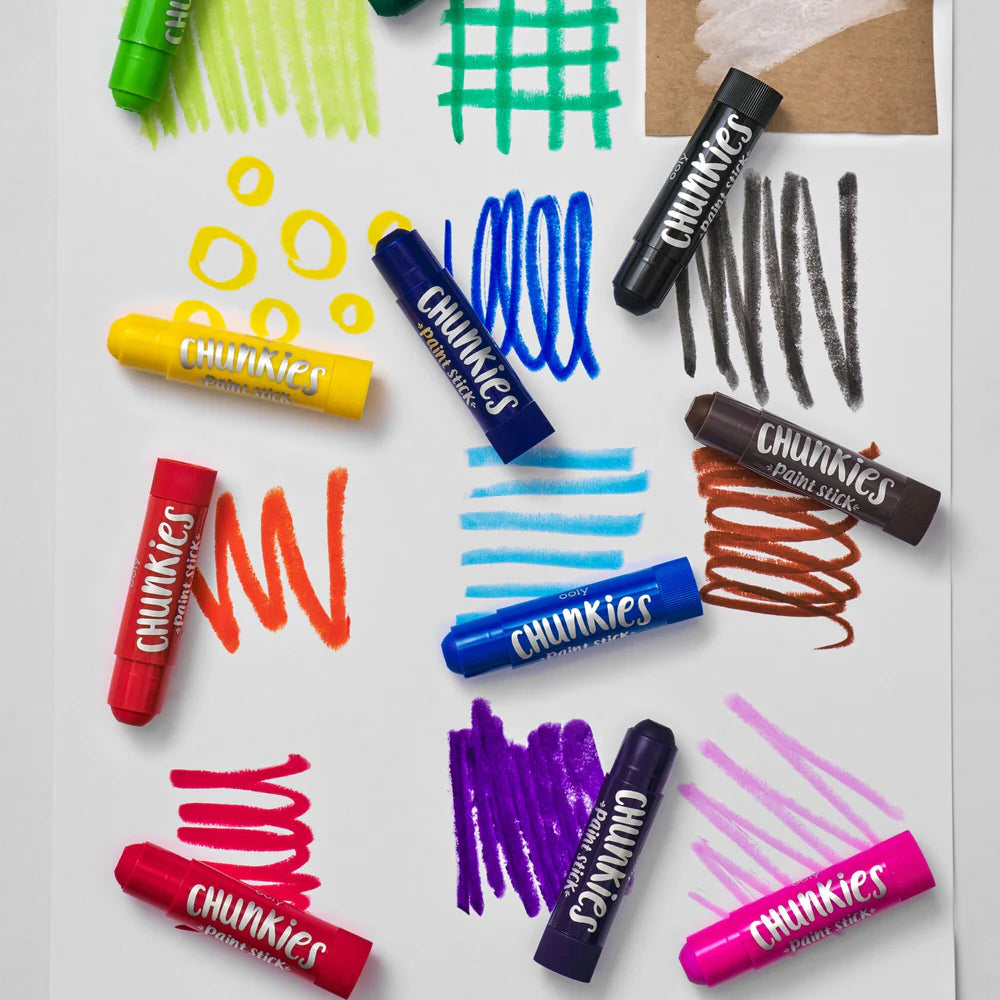 Chunkies Paint Sticks - Set Of 12 - Classic