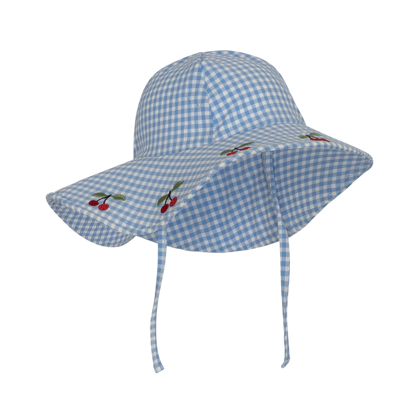 Soline Swimhat- Cherry on Blue