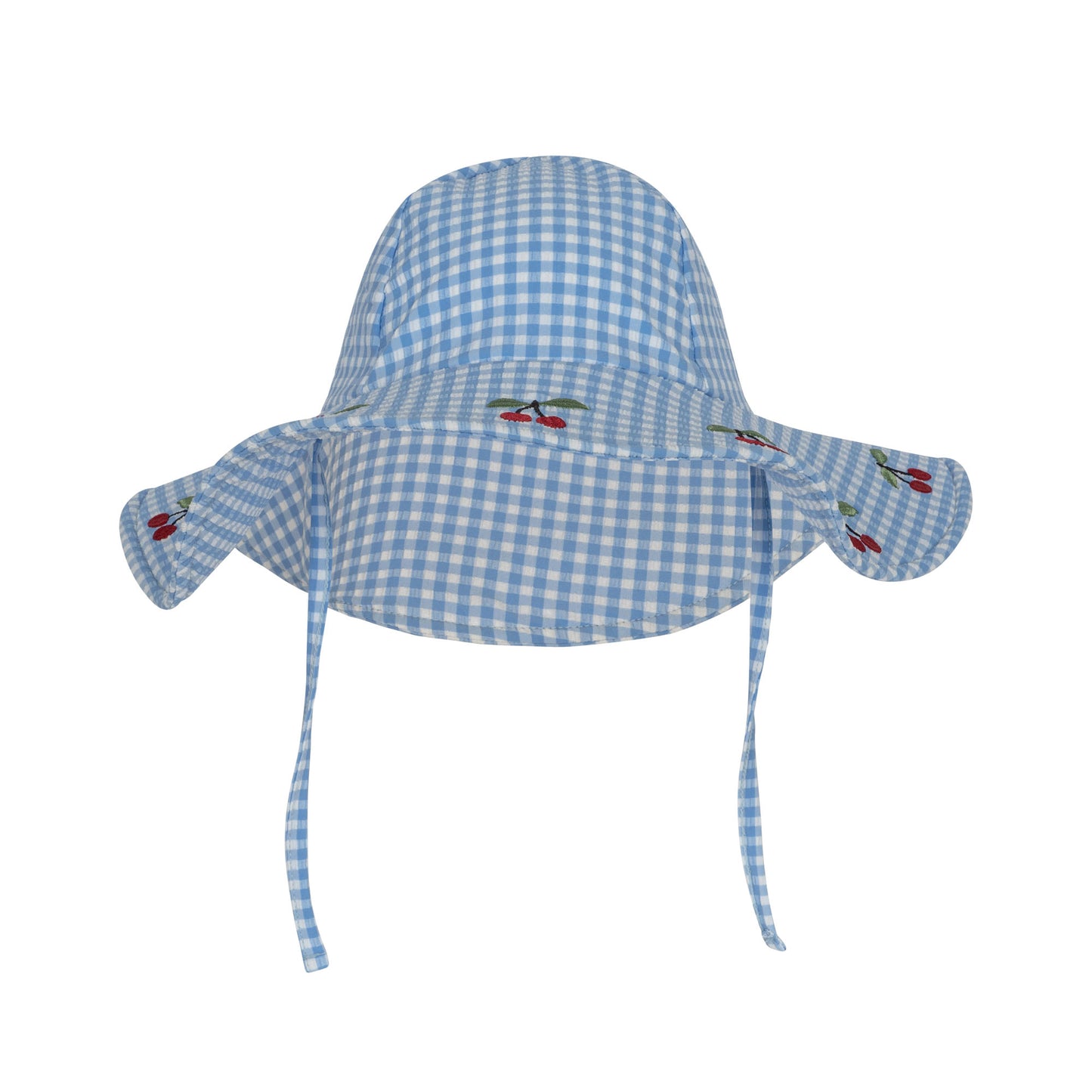 Soline Swimhat- Cherry on Blue