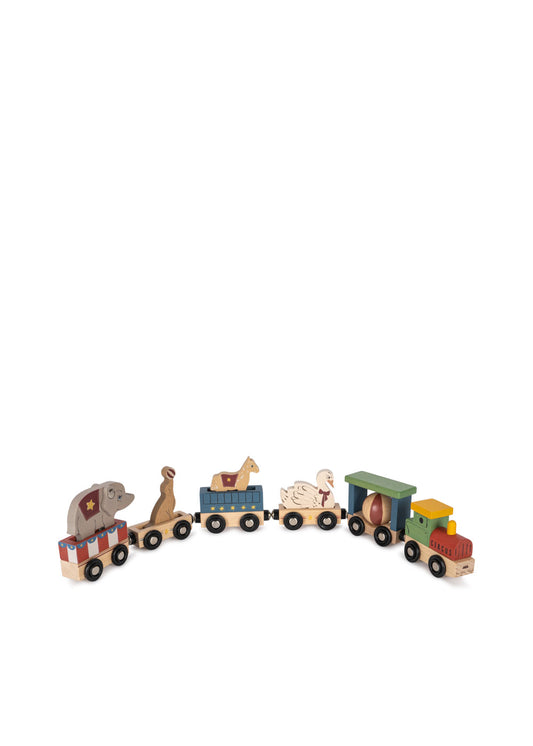 Wooden Animal Train