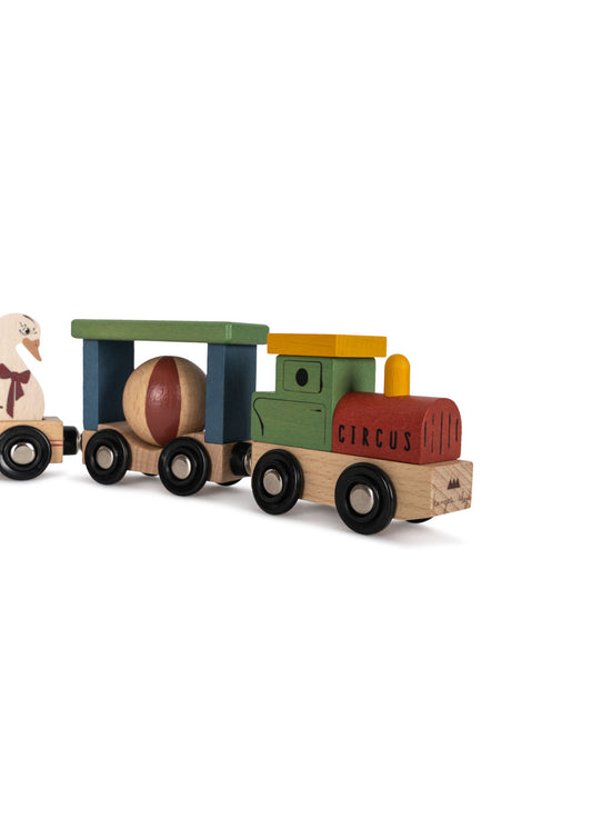 Wooden Animal Train