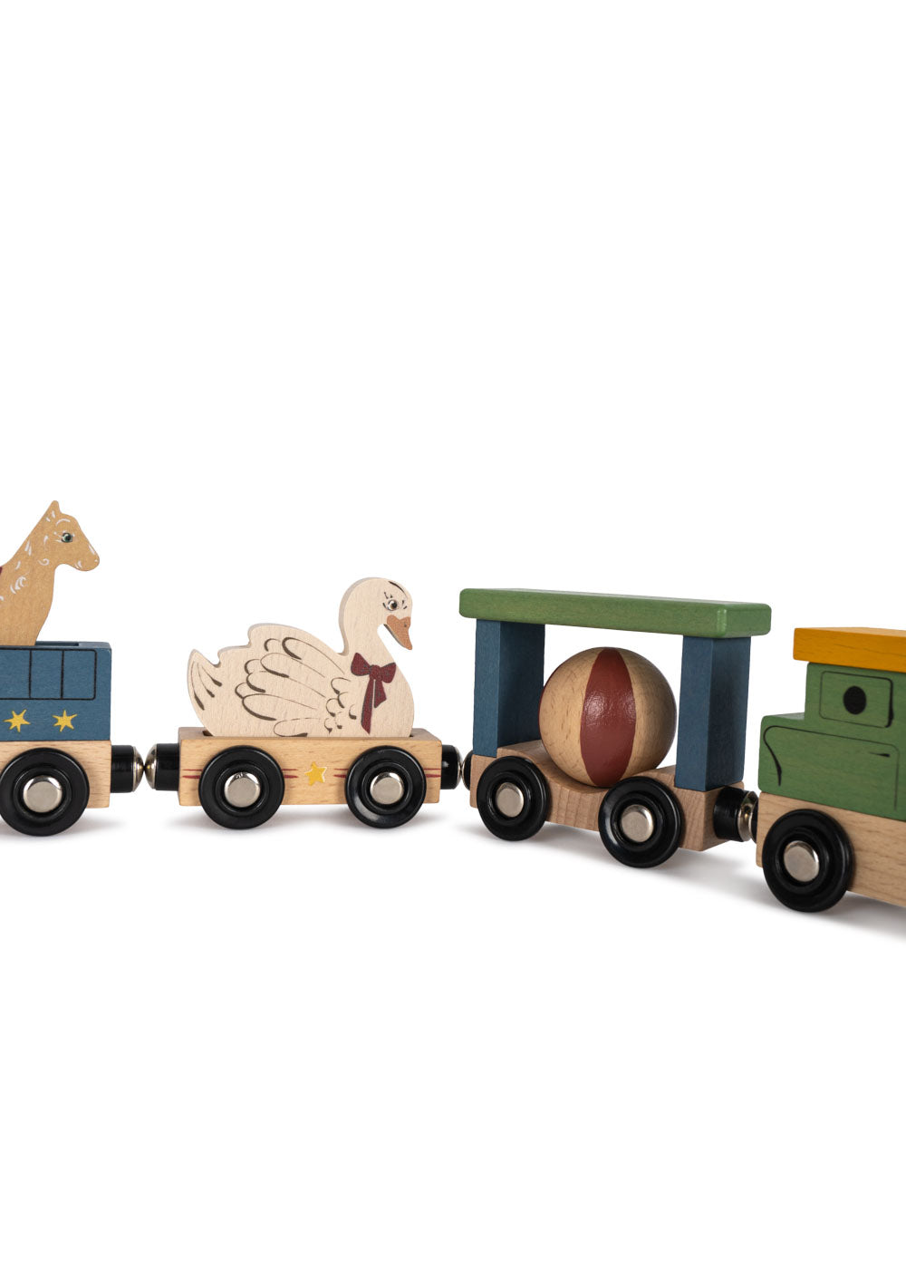 Wooden Animal Train