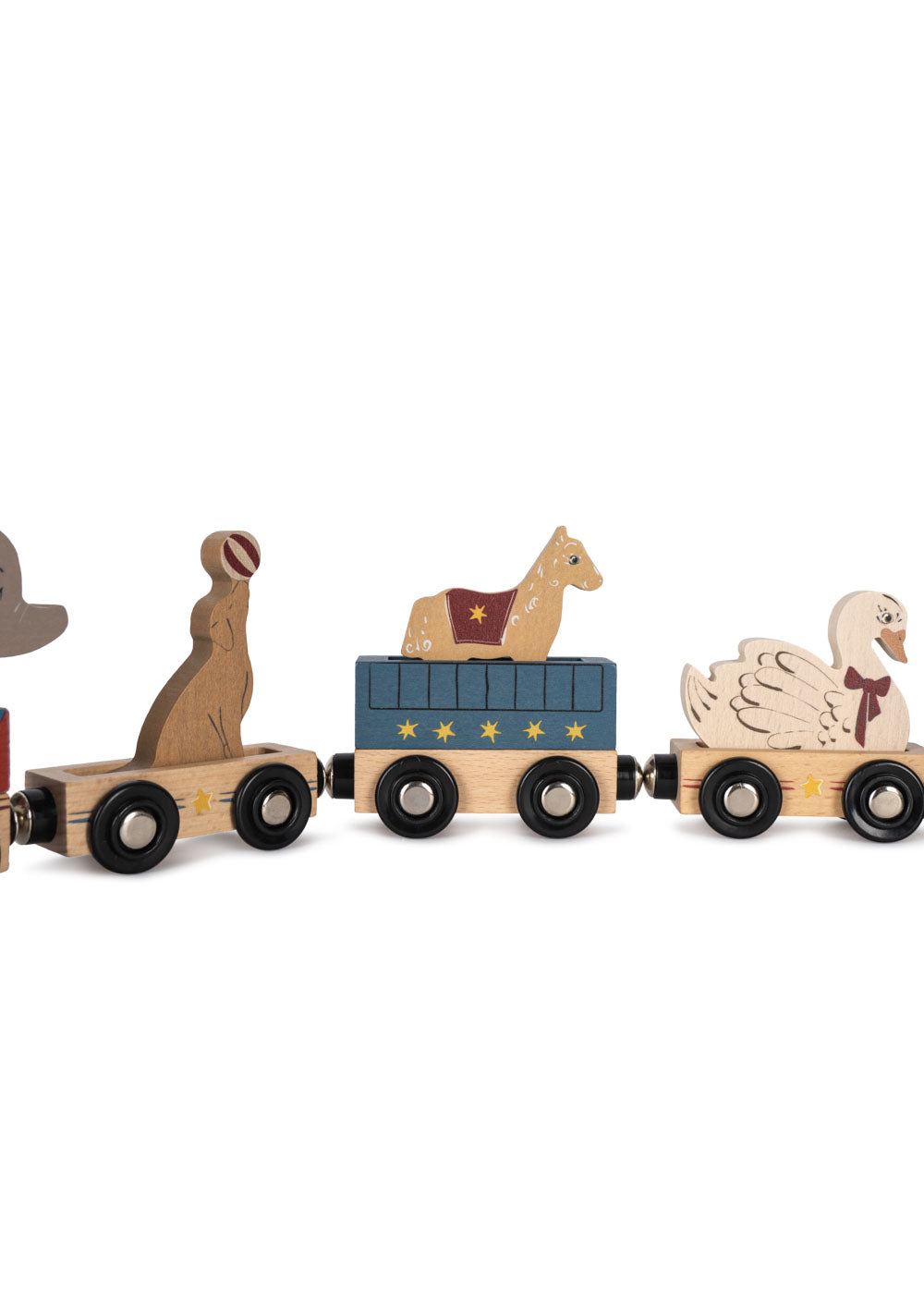 Wooden Animal Train