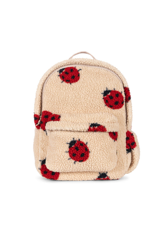 Teddy Backpack- Lady Bug