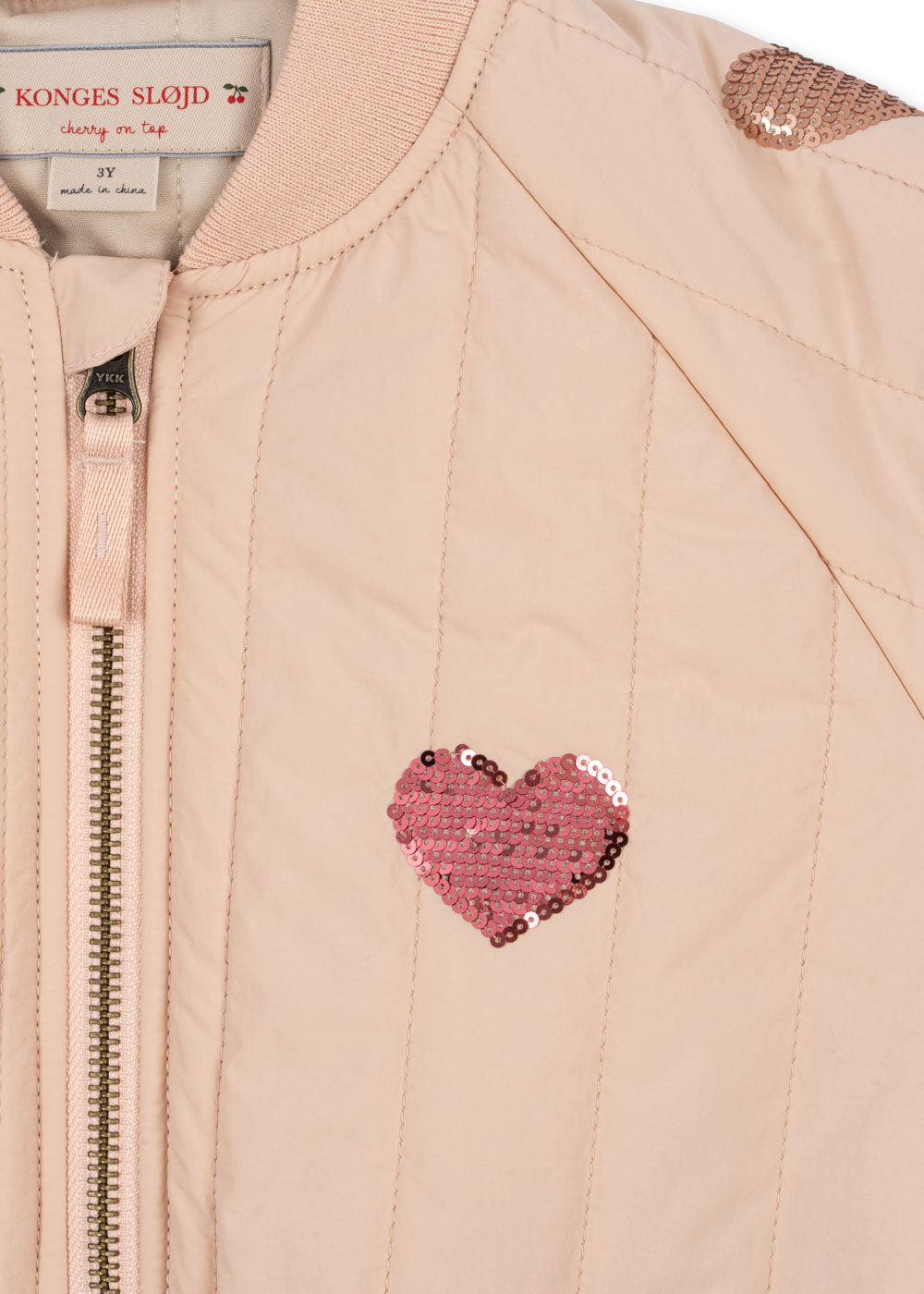 Bomber Jacket- Cameo Rose