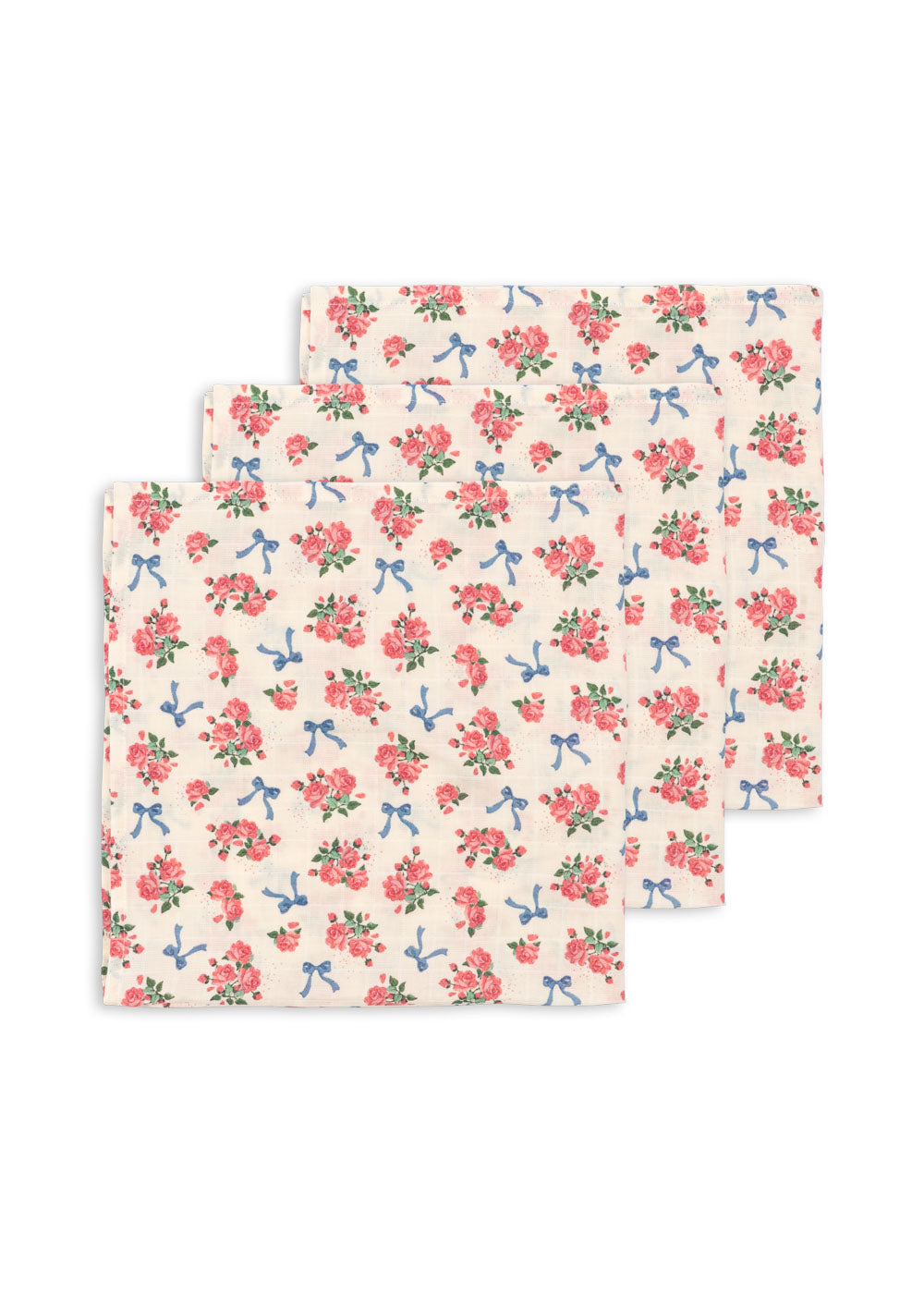 Bella Rosita- 3 Pack Muslin Cloths
