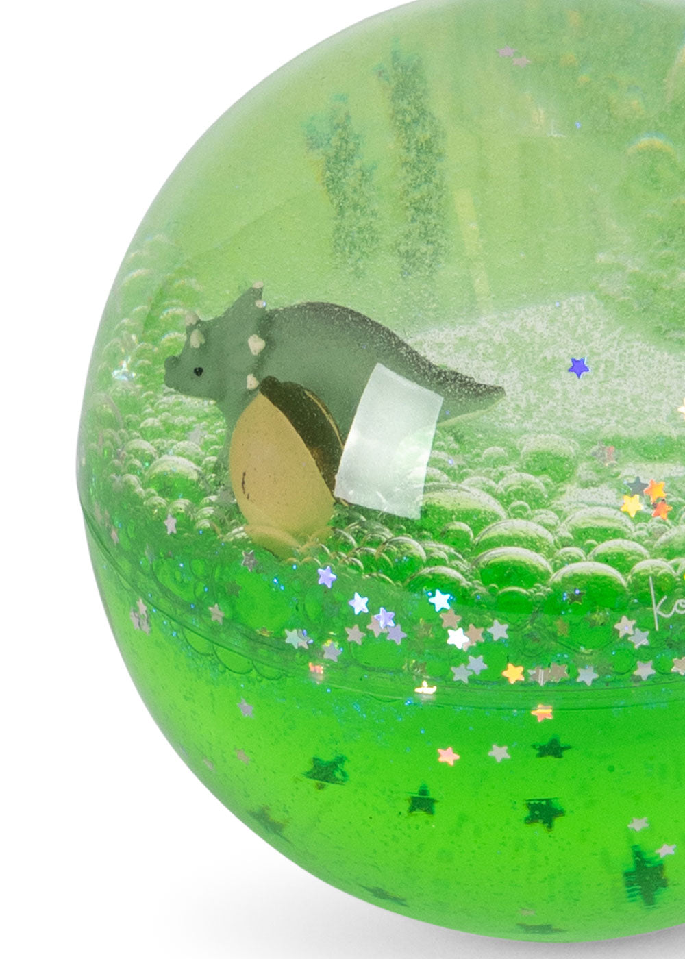 Glitter Water Ball- Lemon & Dinosaur