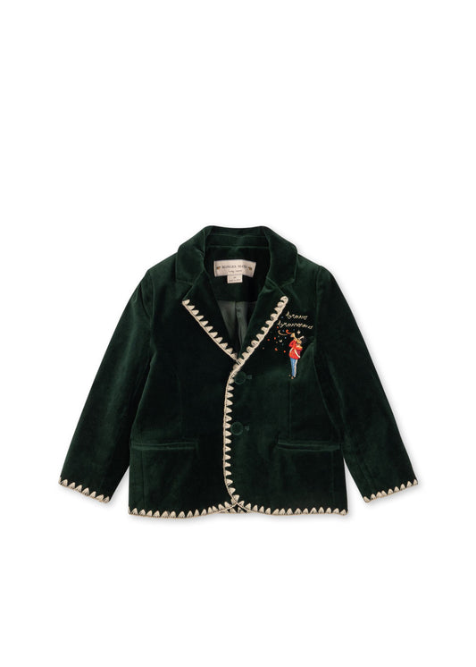 Festive Rocky Blazer- Green