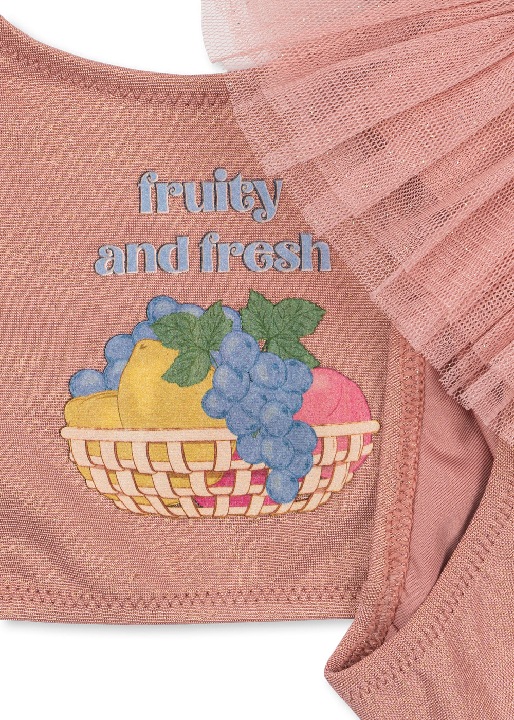 Amandine Swimsuit- Powder Pink- Girls Swimwear