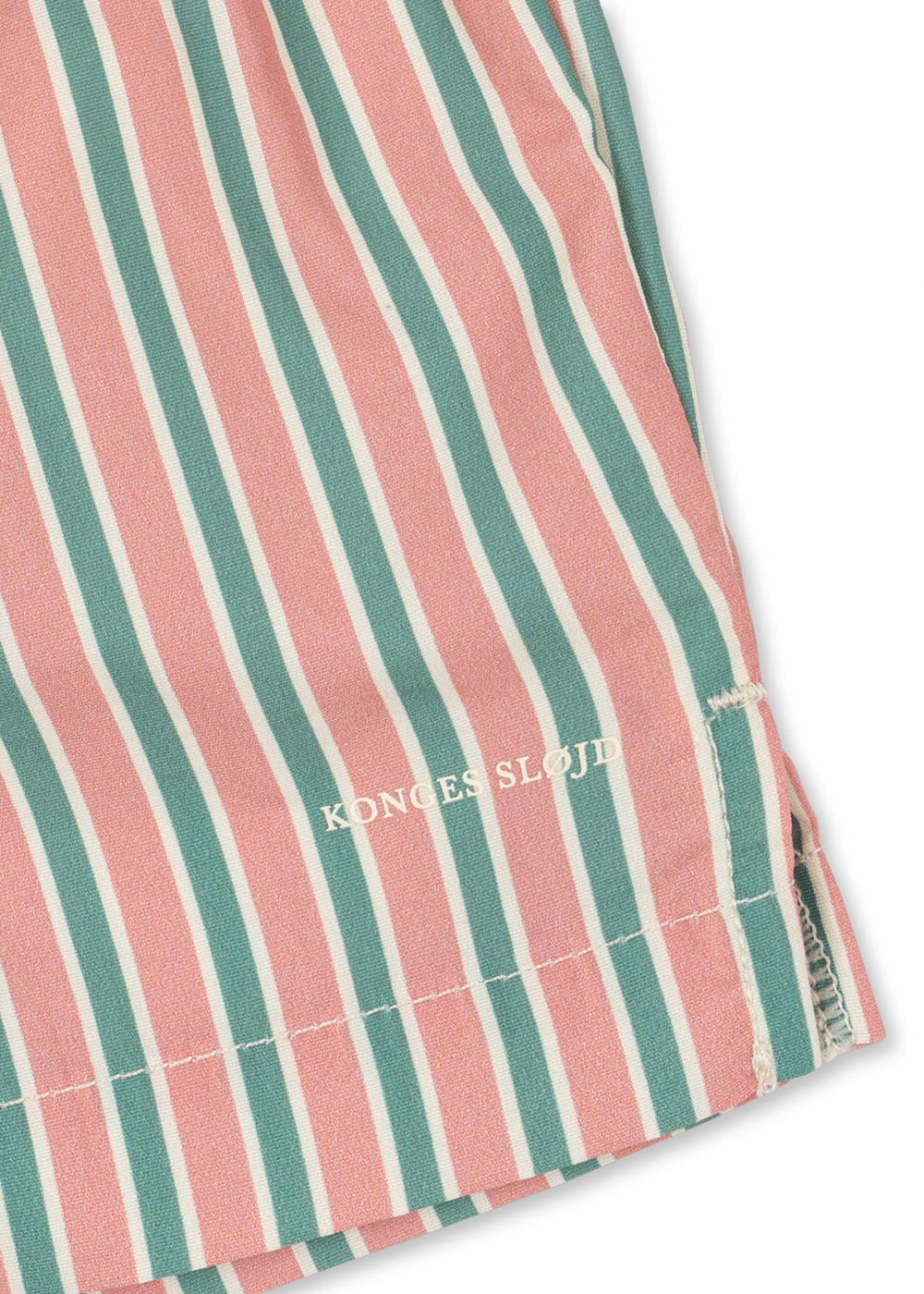 Asnou Swim Shorts-Blush Stripe- Boys Swimwear