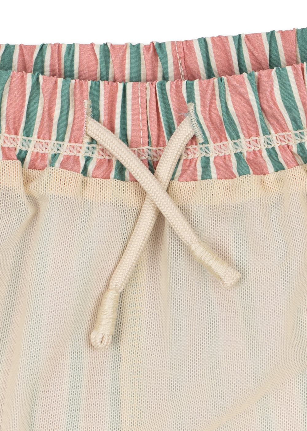 Asnou Swim Shorts-Blush Stripe- Boys Swimwear