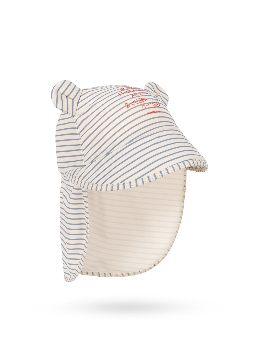 Aster Bear Swimhat- Bluie Stripe