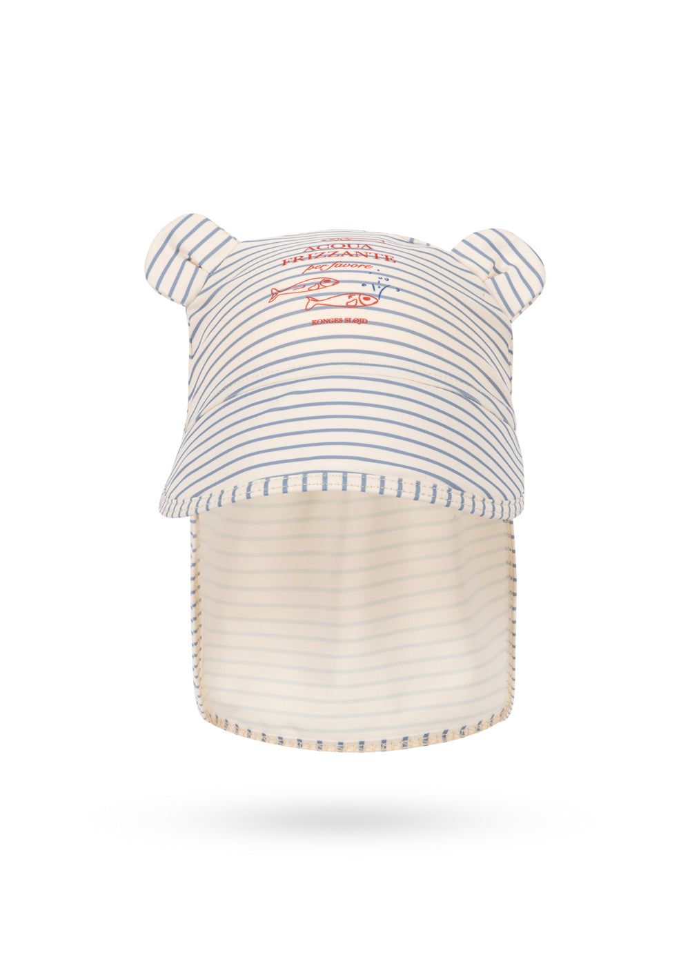Aster Bear Swimhat- Bluie Stripe