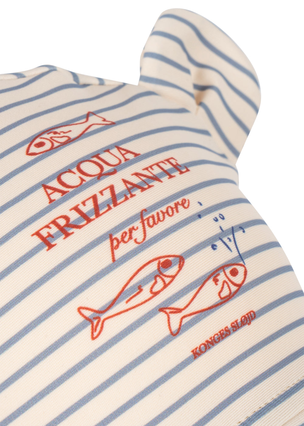 Aster Bear Swimhat- Bluie Stripe