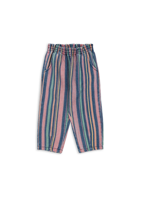 Magot Frill Pants- Miami Stripes
