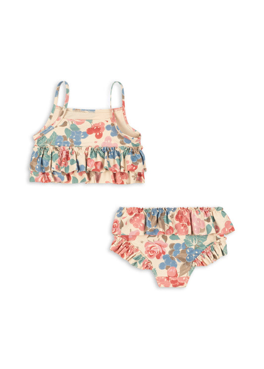 Manuca Frill Swimsuit- Bloomiegrape